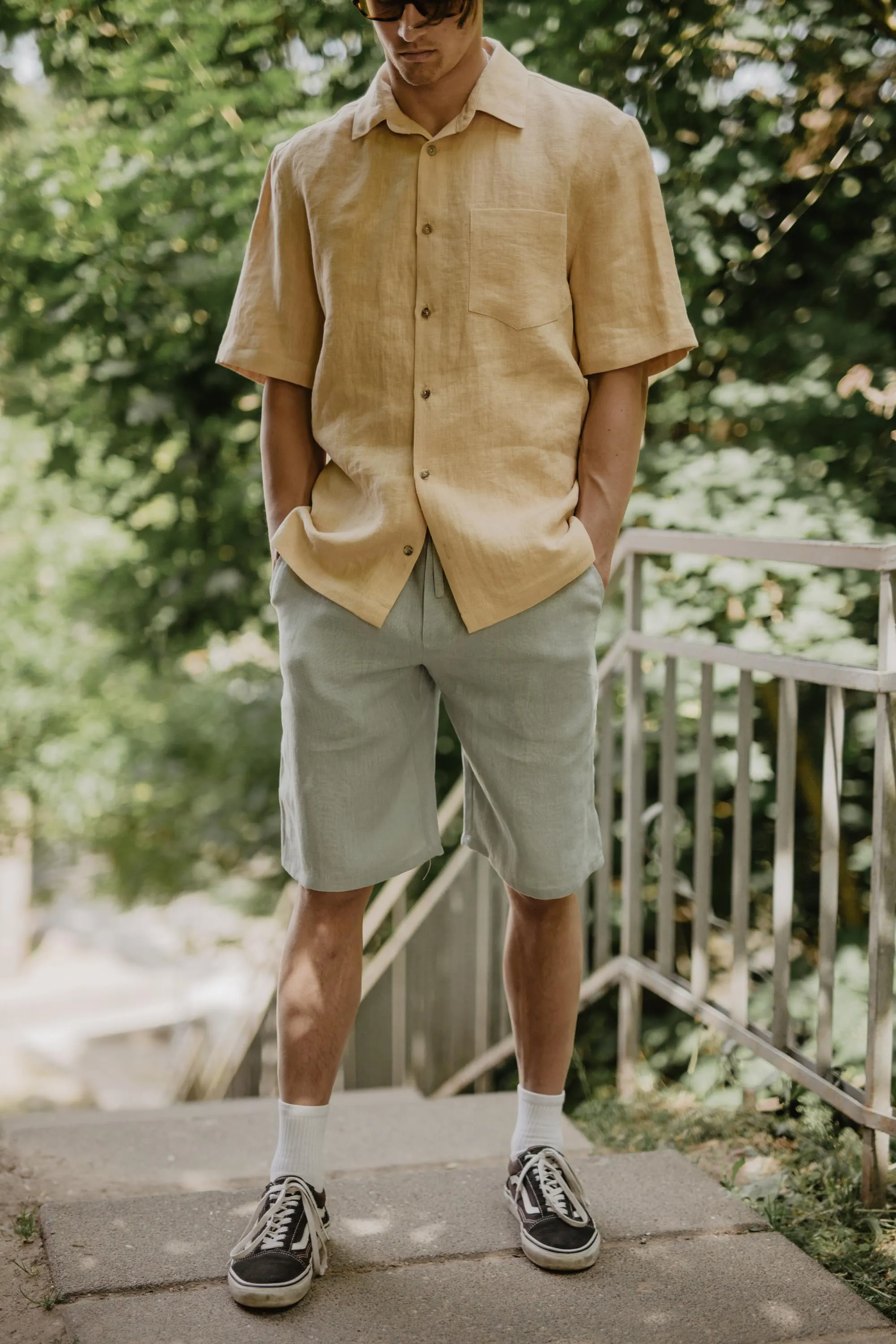 Magnus Men's Linen Oversized Shirt | Multiple Colours