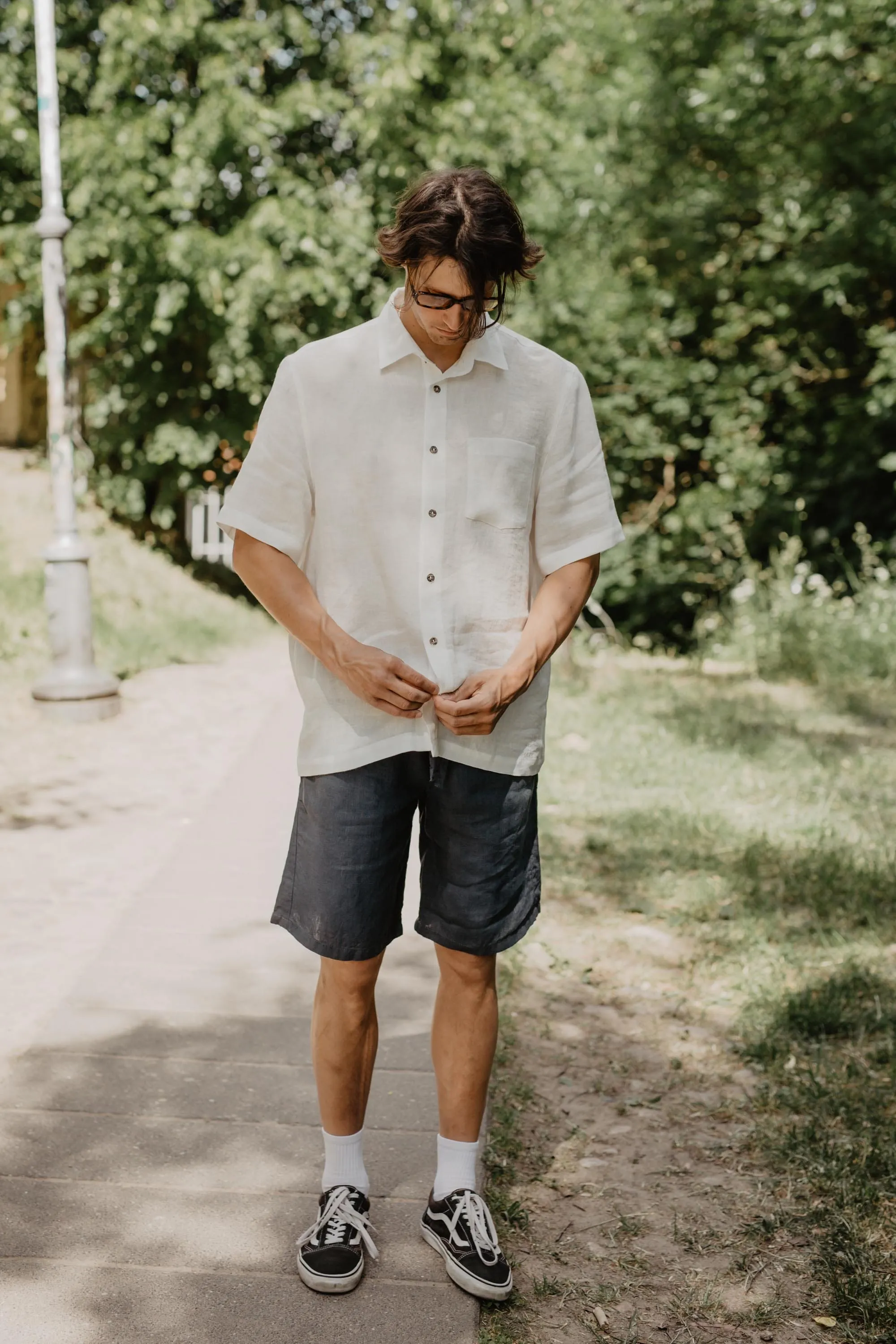 Magnus Men's Linen Oversized Shirt | Multiple Colours