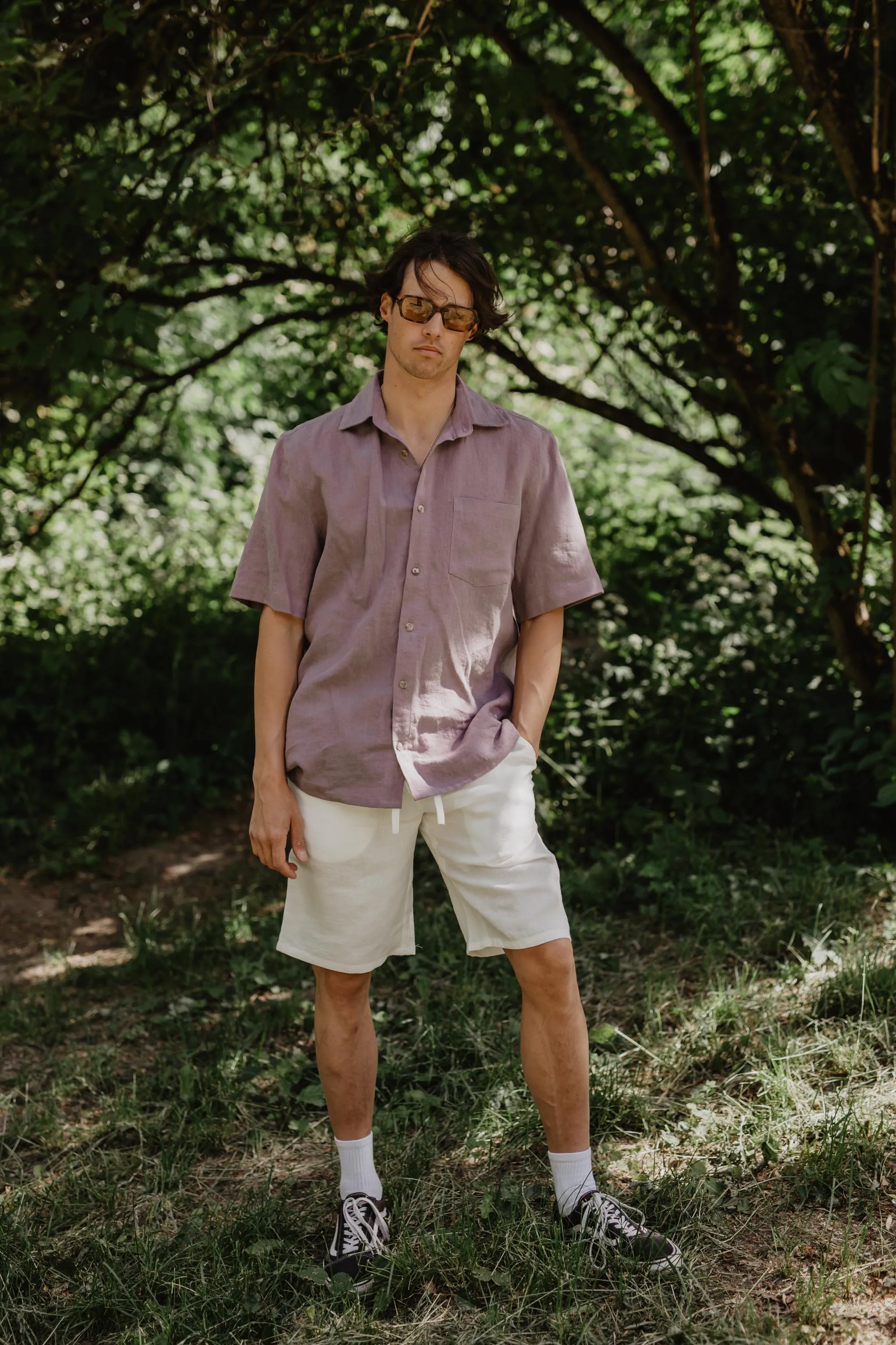 Magnus Men's Linen Oversized Shirt | Multiple Colours