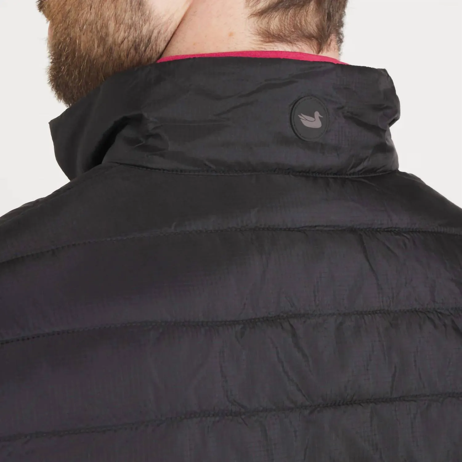 Mallard Quilted Performance Vest In Black