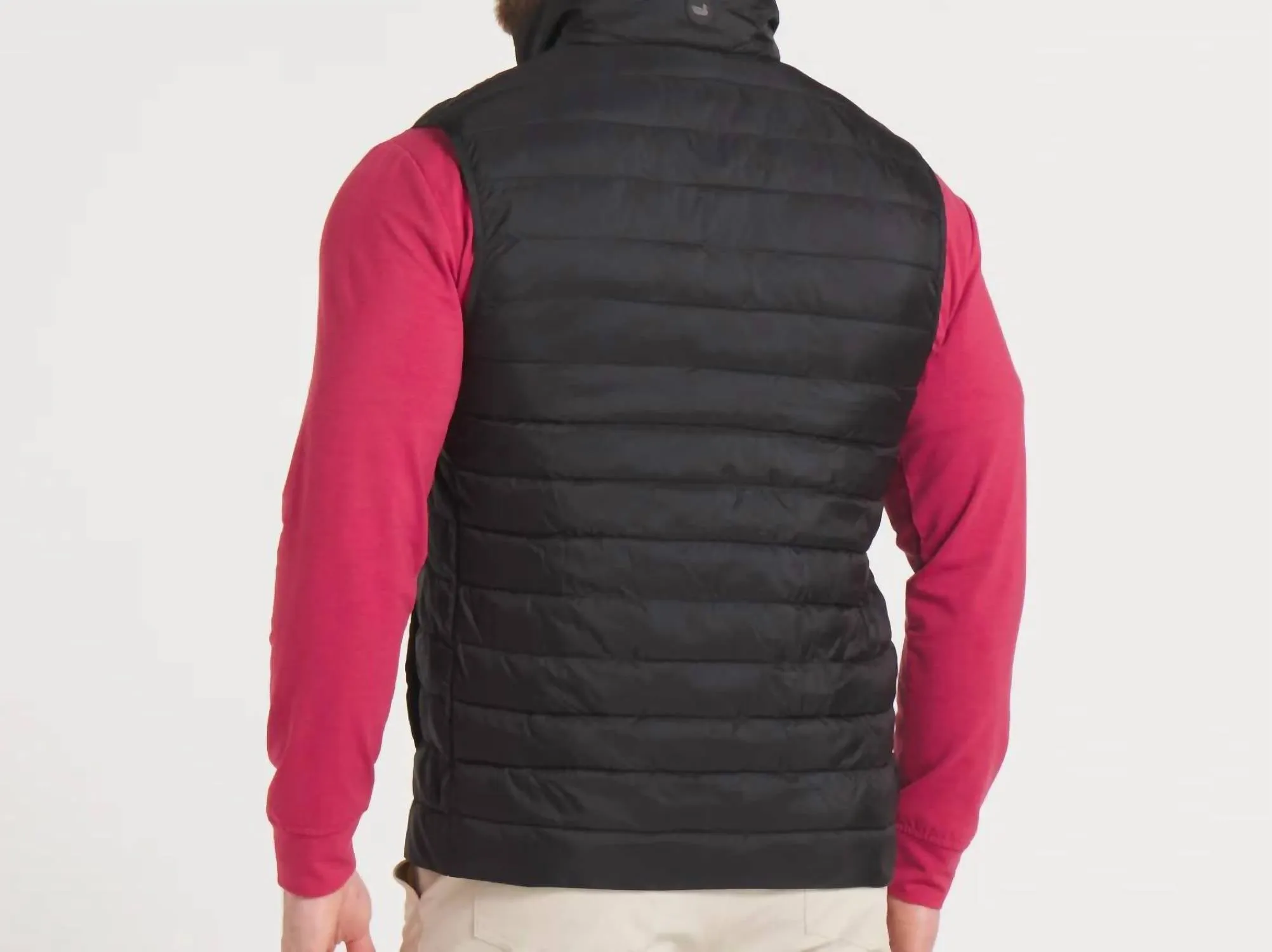Mallard Quilted Performance Vest In Black