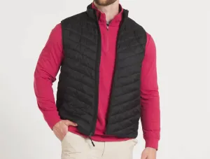 Mallard Quilted Performance Vest In Black