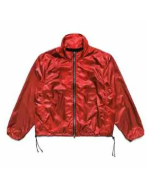 Men Windbreaker In Red