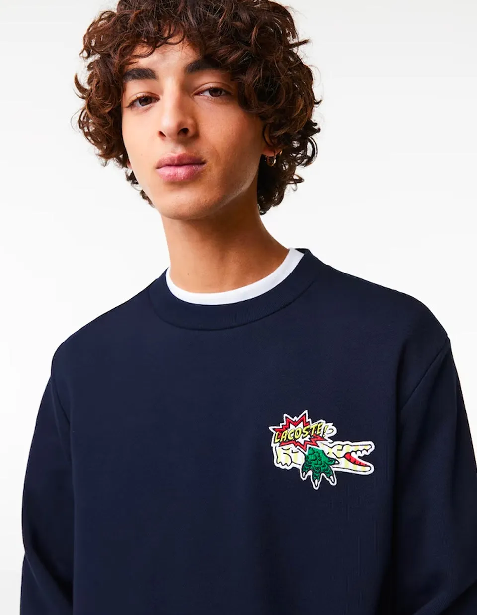 Men's Badge Organic Cotton Sweatshirt 166 MARINE Patagonia Clothing