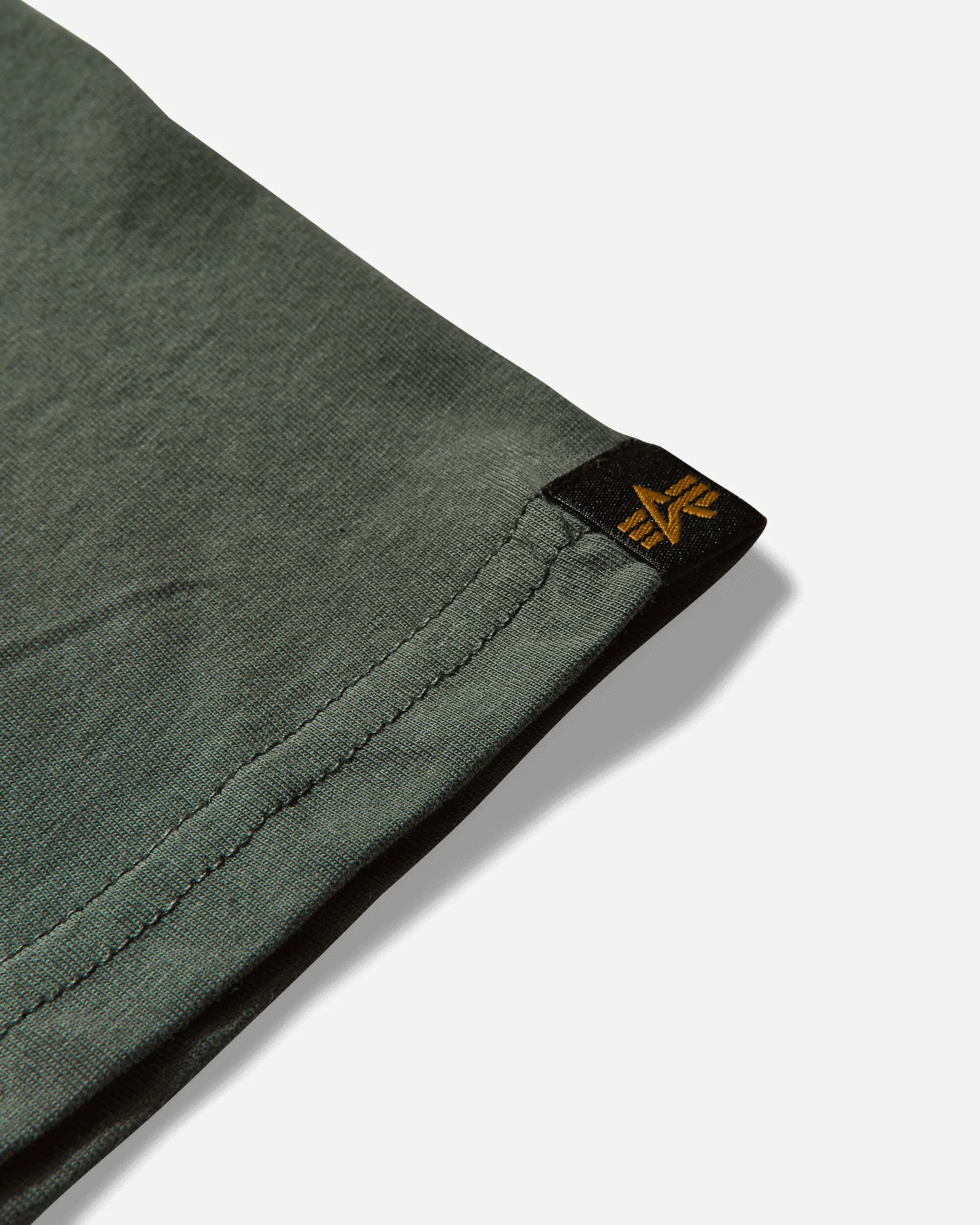Men's Basic Small Logo T-Shirt Dark Olive