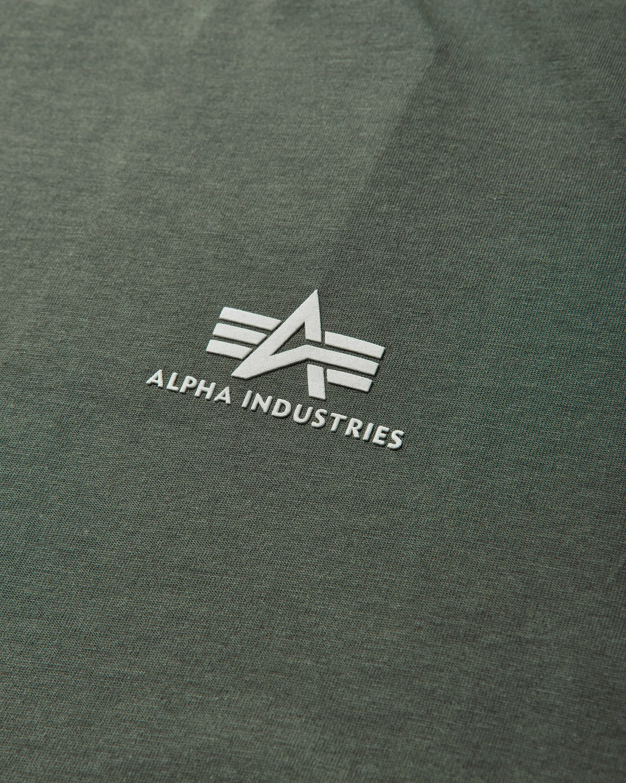 Men's Basic Small Logo T-Shirt Dark Olive