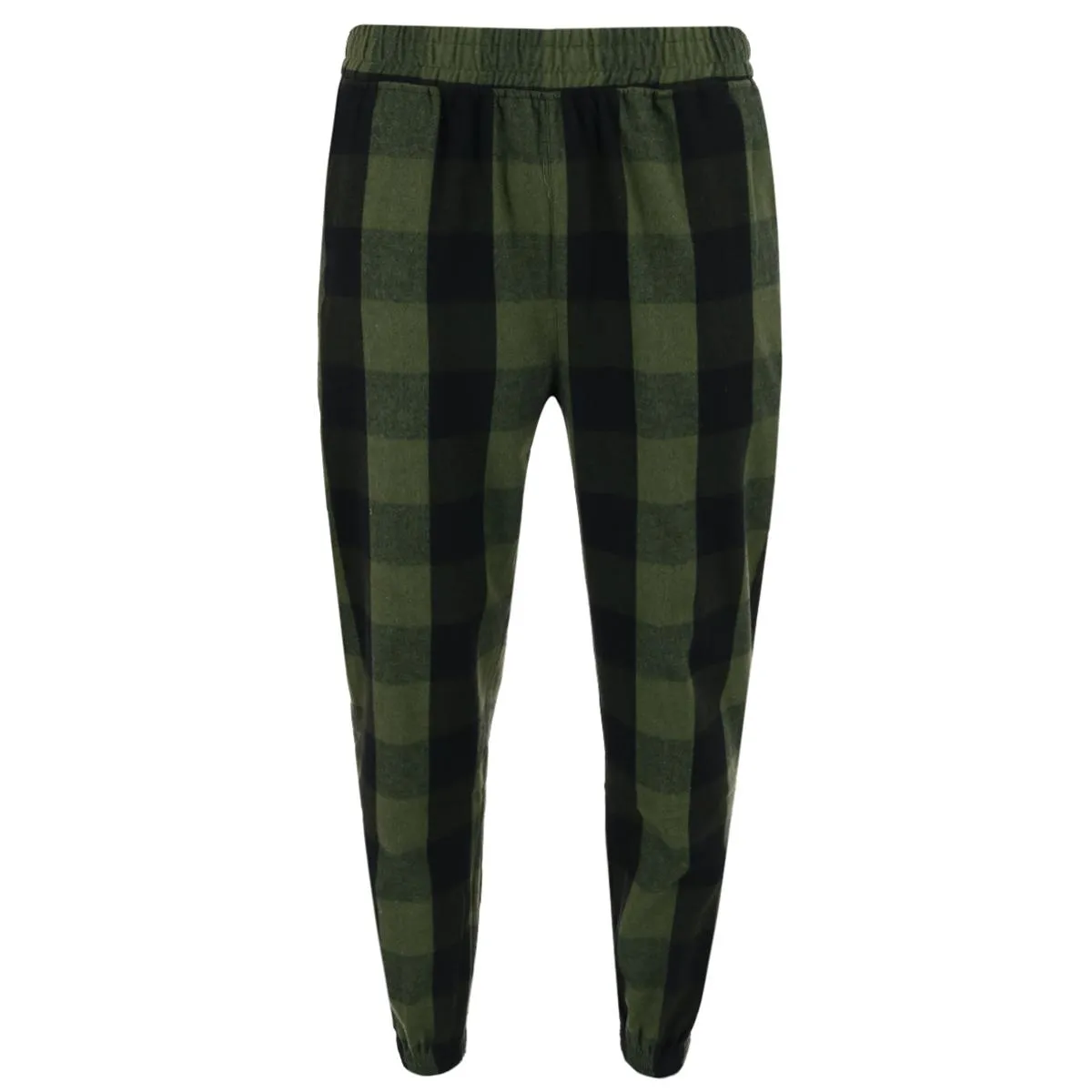 Men's Big & Tall Flannel Plaid Jogger Pant