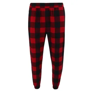 Men's Big & Tall Flannel Plaid Jogger Pant
