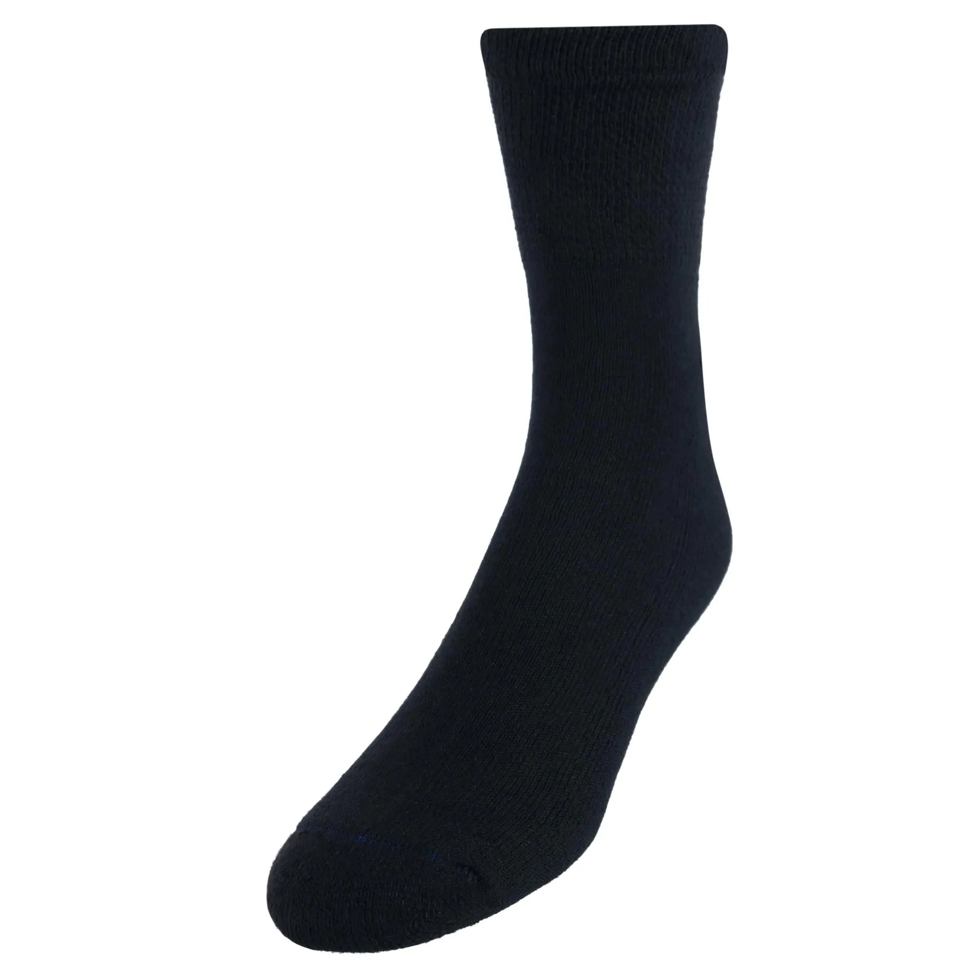 Men's Big and Tall Circulatory Quarter Socks (4 Pair Pack)