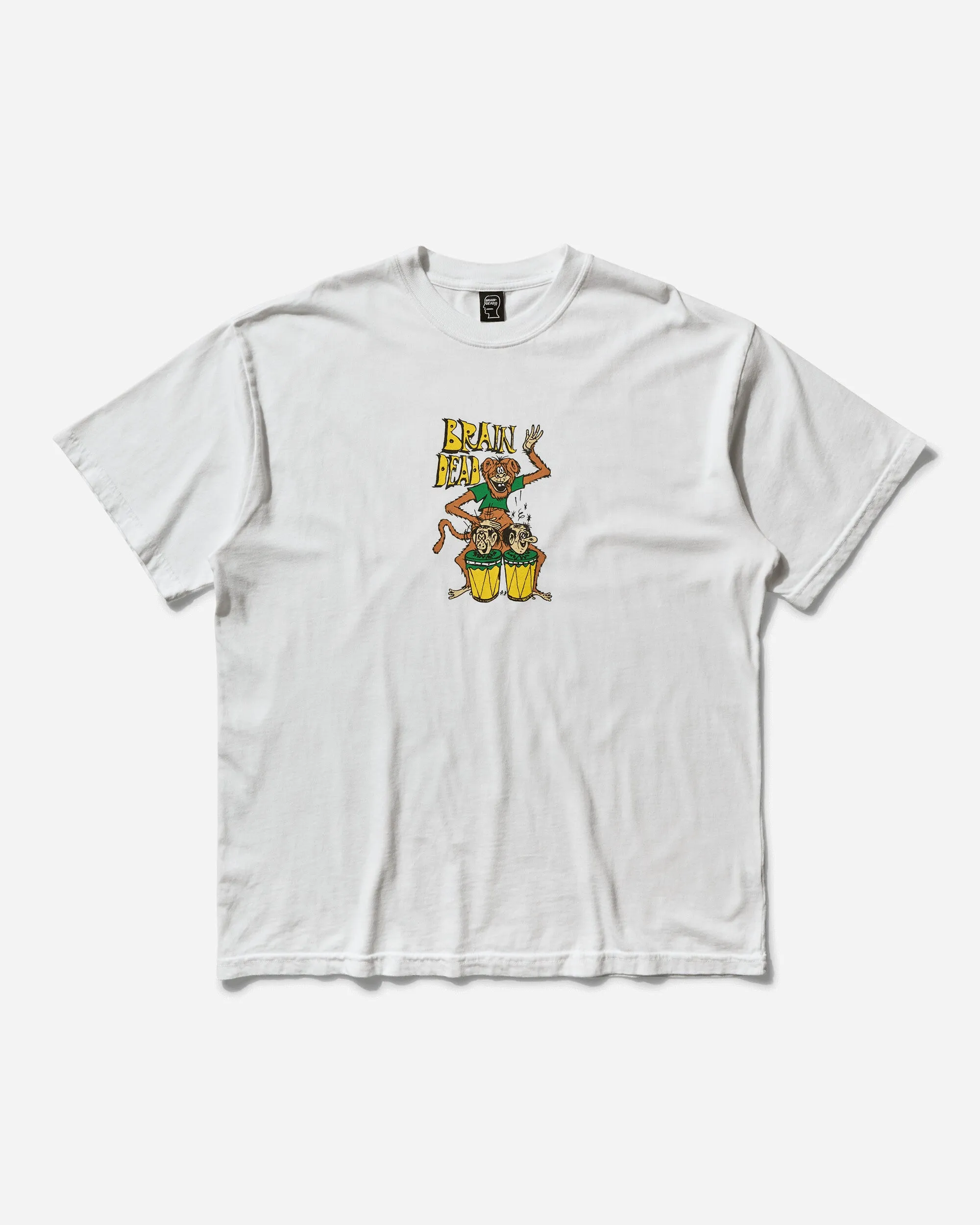 Men's Bongo Brain T-Shirt White