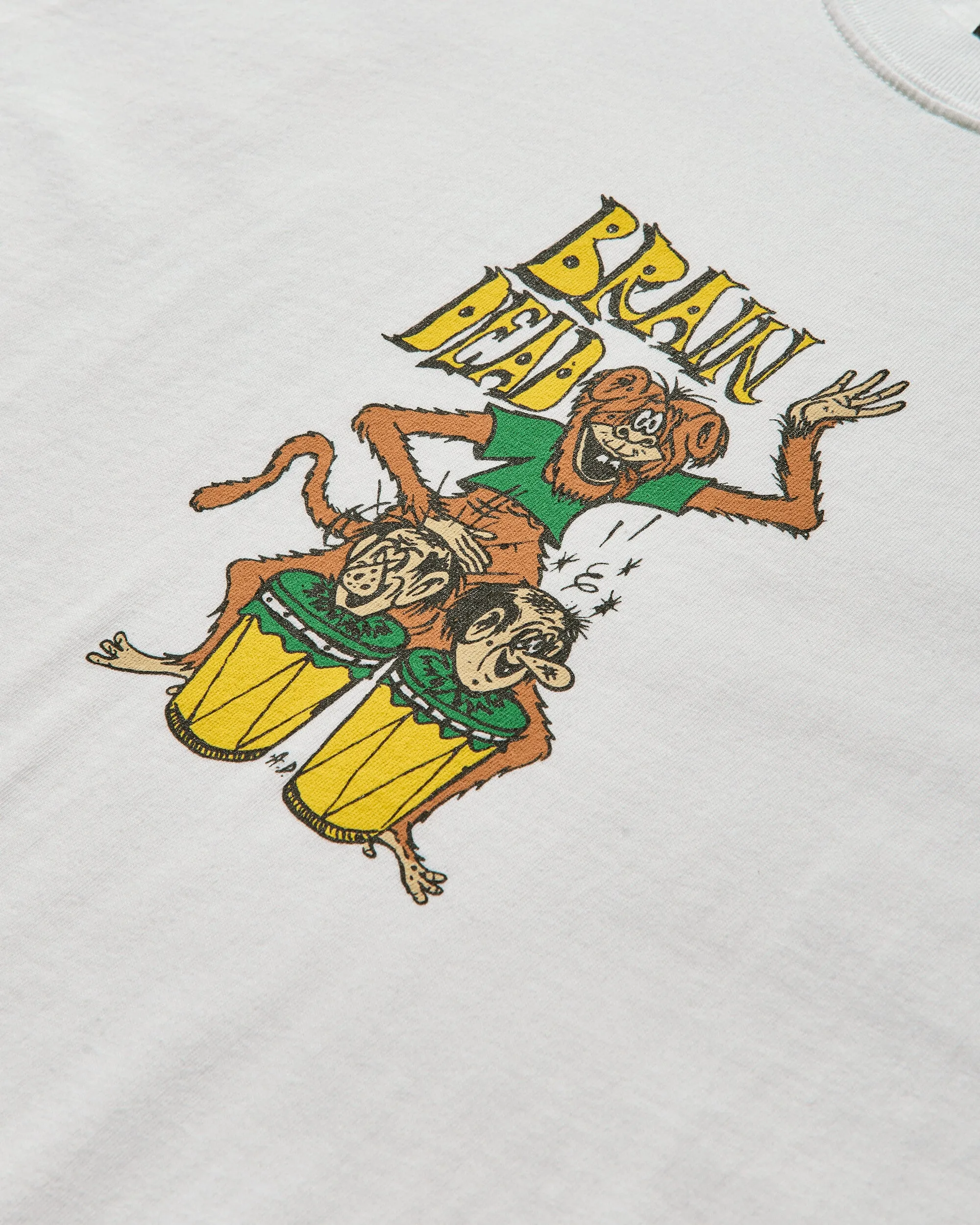 Men's Bongo Brain T-Shirt White