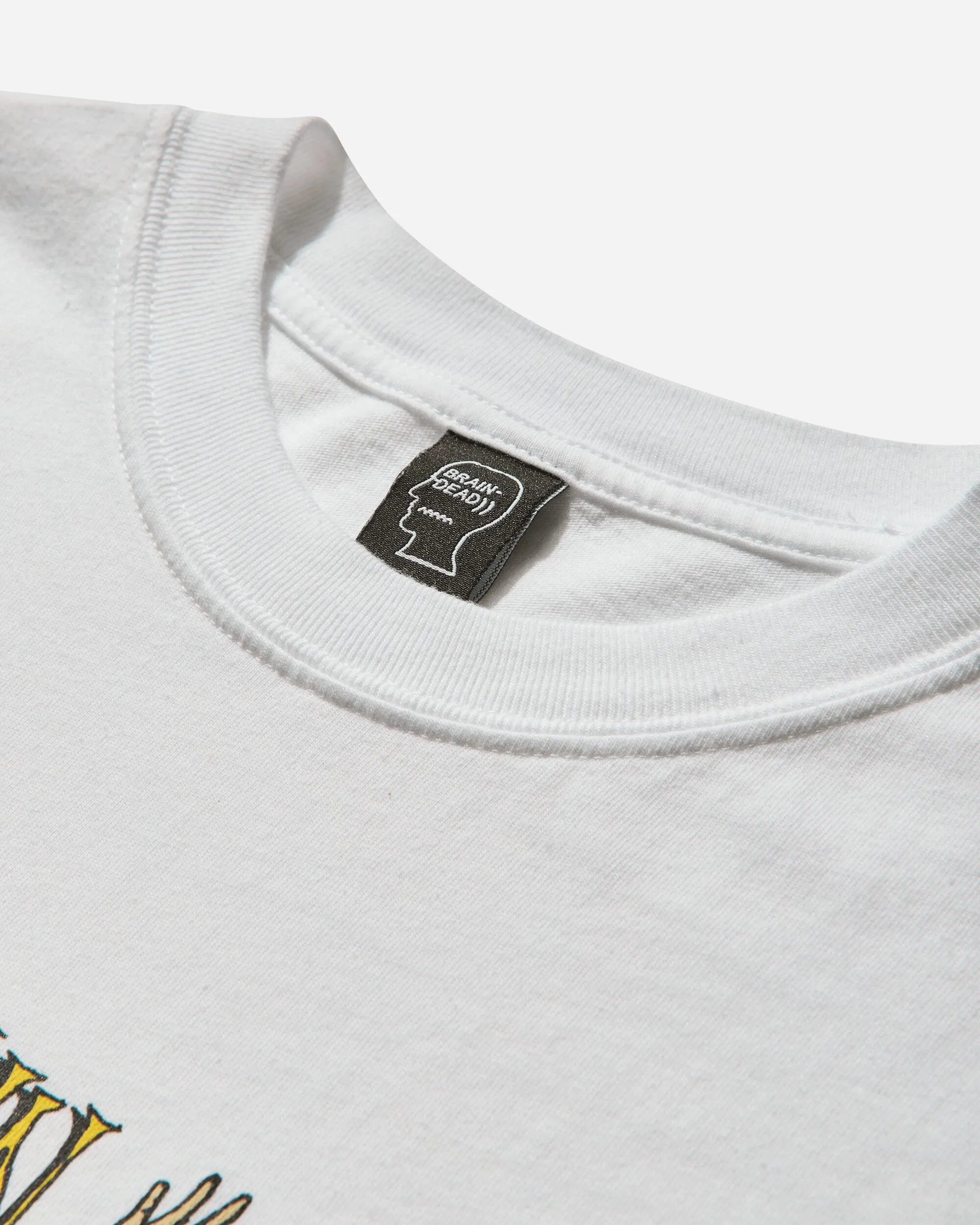 Men's Bongo Brain T-Shirt White