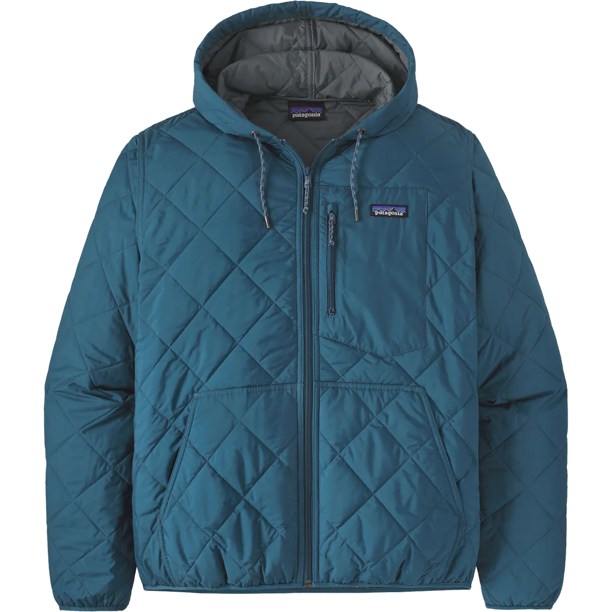 Men's Diamond Quilt Bomber Hoody Patagonia Clothing