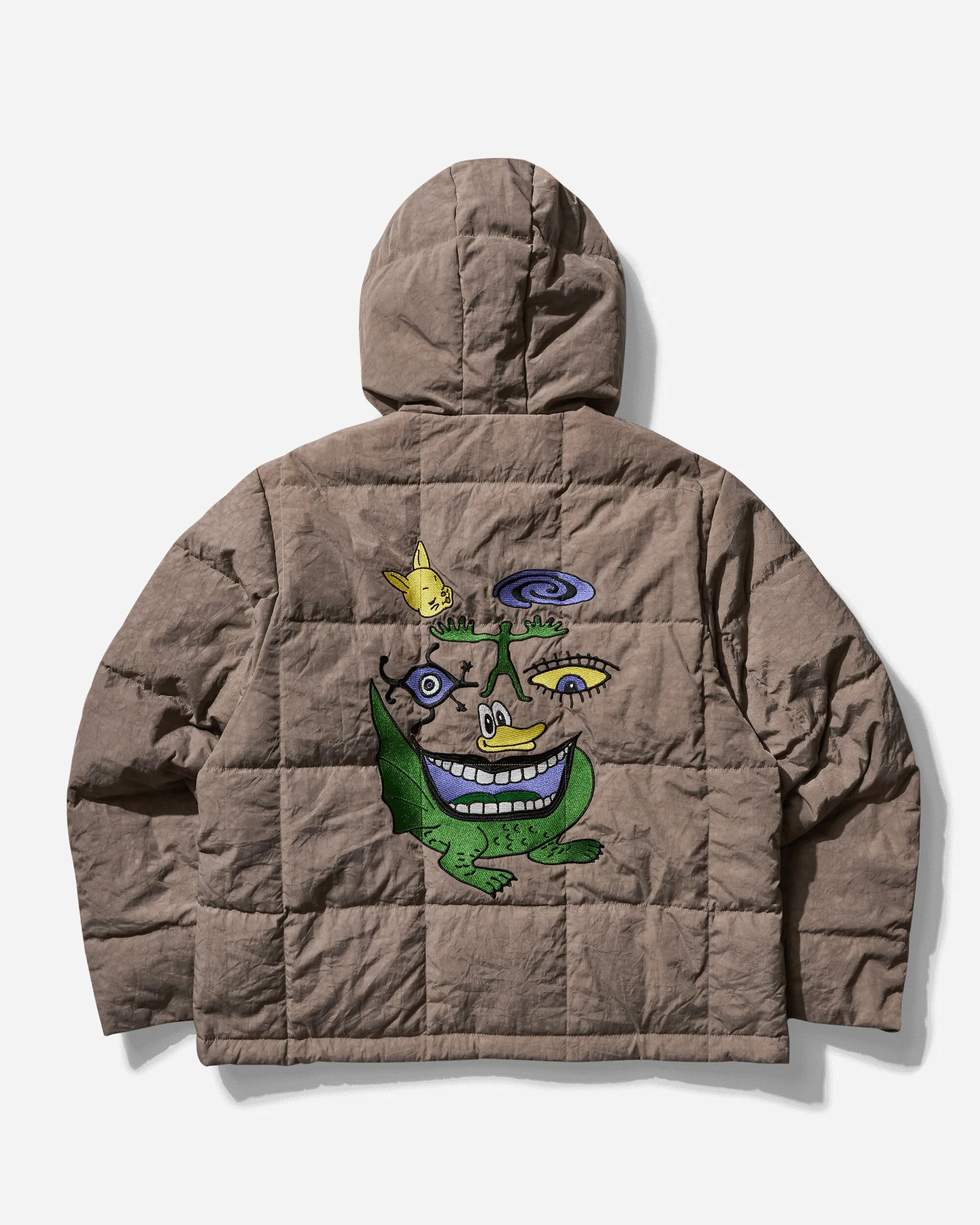 Men's Dimension Puffer Jacket Tan