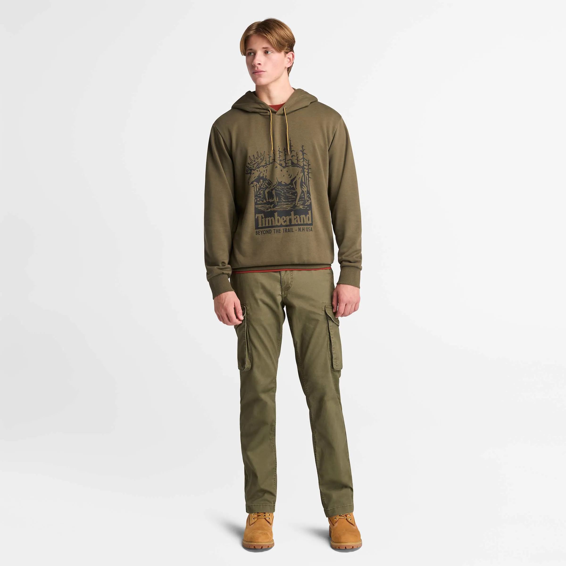 Men's Graphic Loopback Hoodie