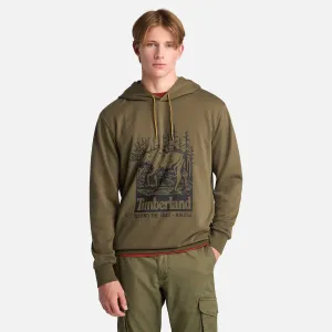 Men's Graphic Loopback Hoodie