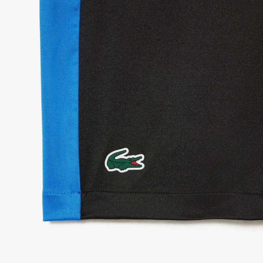 Men's Lacoste Tennis x Daniil Medvedev Regular Fit Shorts  Black / Blue Patagonia Clothing