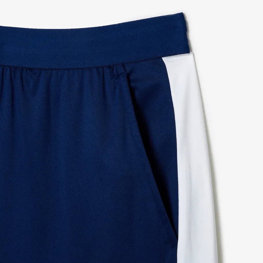 Men's Lacoste Tennis x Daniil Medvedev Regular Fit Shorts  Navy Blue / White Patagonia Clothing