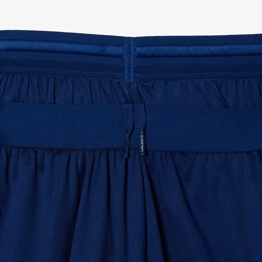 Men's Lacoste Tennis x Daniil Medvedev Regular Fit Shorts  Navy Blue / White Patagonia Clothing
