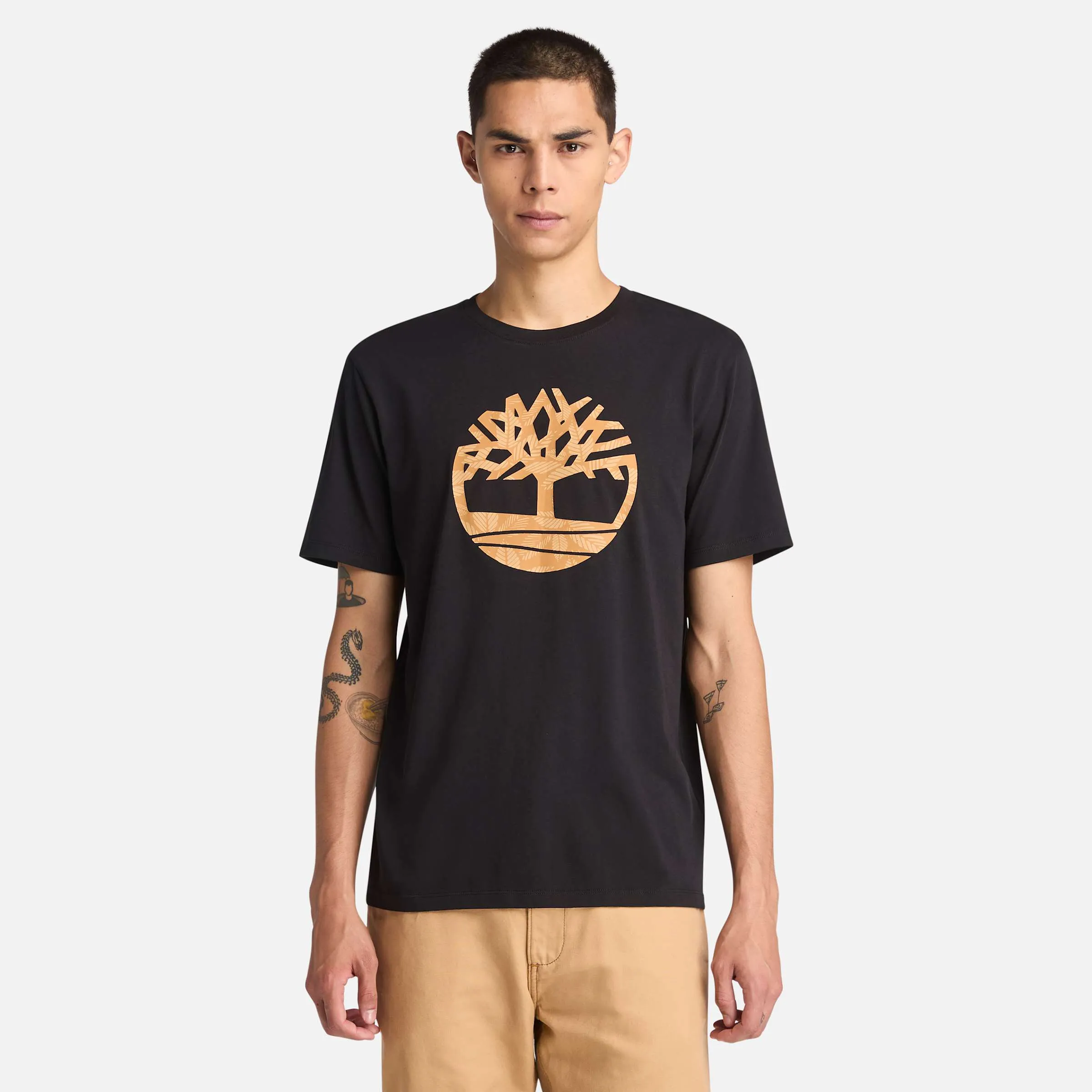 Men's Northwood Floral Tree Logo Short-Sleeve T-Shirt