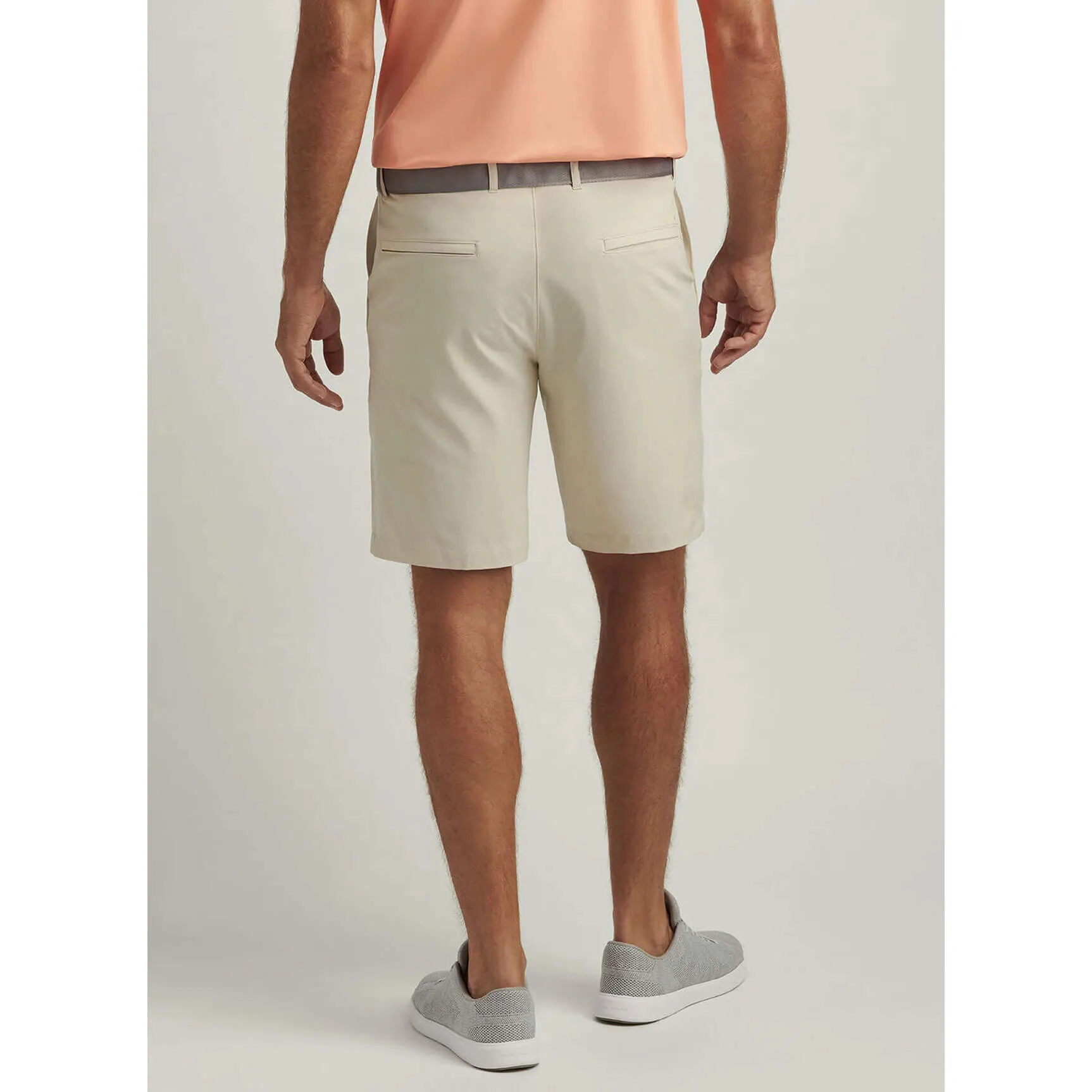 Mens Peter Millar Peter Millar 9-Inch Shackleford Performance Hybrid Shorts - Sand*