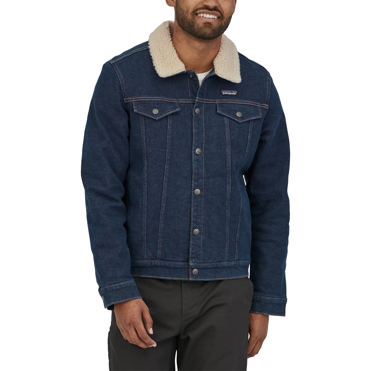 Men's Pile Lined Trucker Jacket Patagonia Clothing