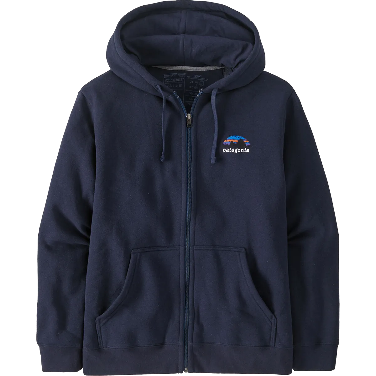 Men's Skyline Stencil Uprisal Full Zip Hoody Patagonia Clothing