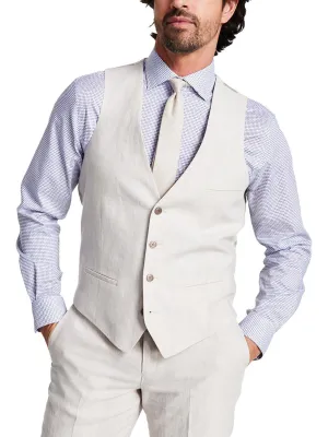 Mens Slim Fit Suit Separate Suit Vest