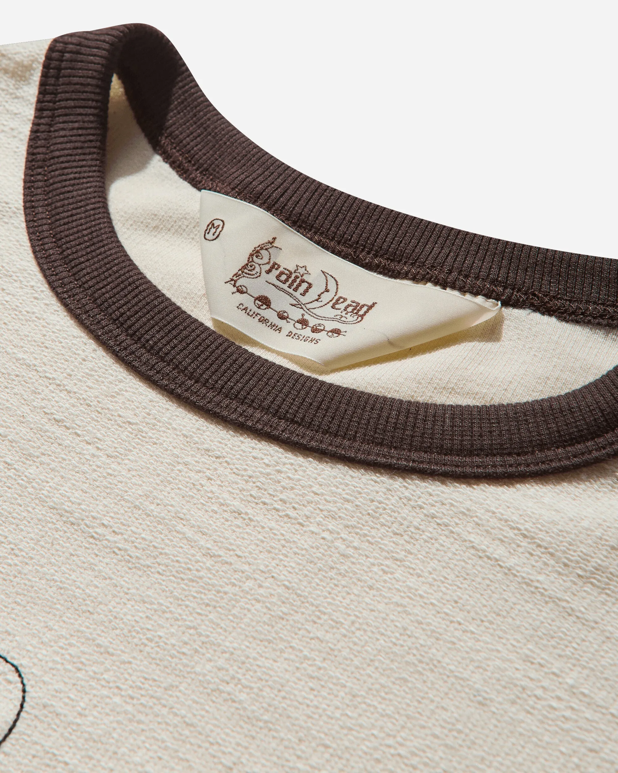 Men's Slubby Longsleeve Baseball T-Shirt Natural
