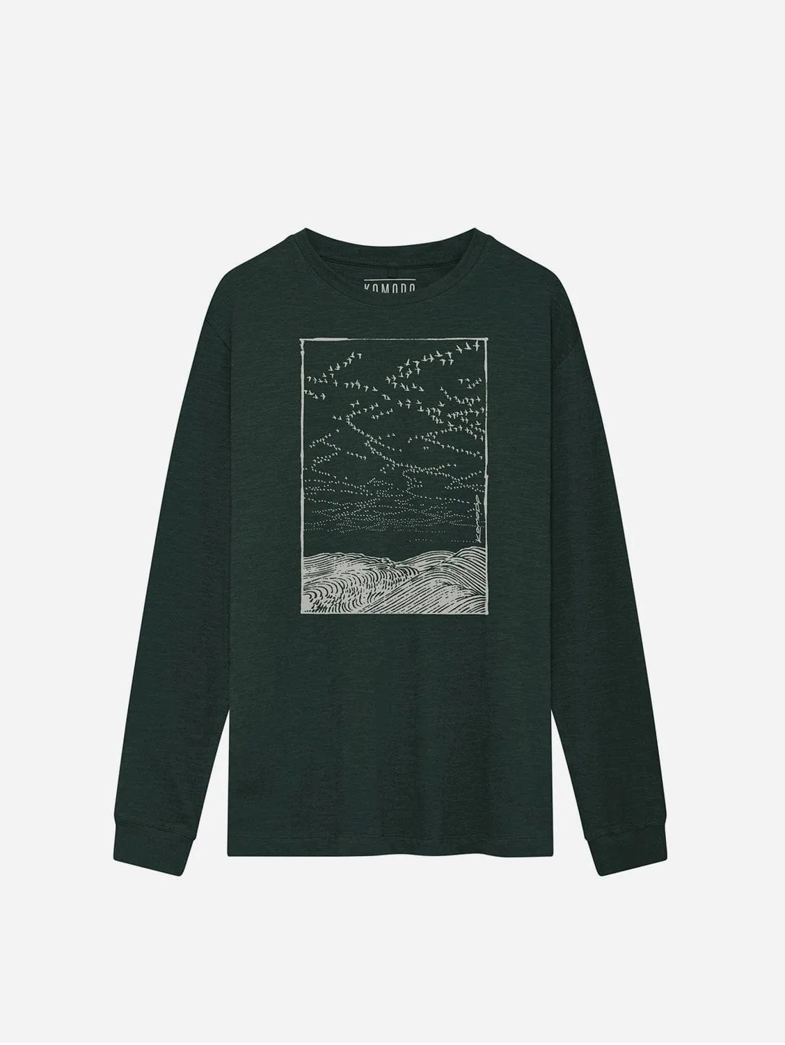Migration Men's Organic Cotton T-Shirt | Green