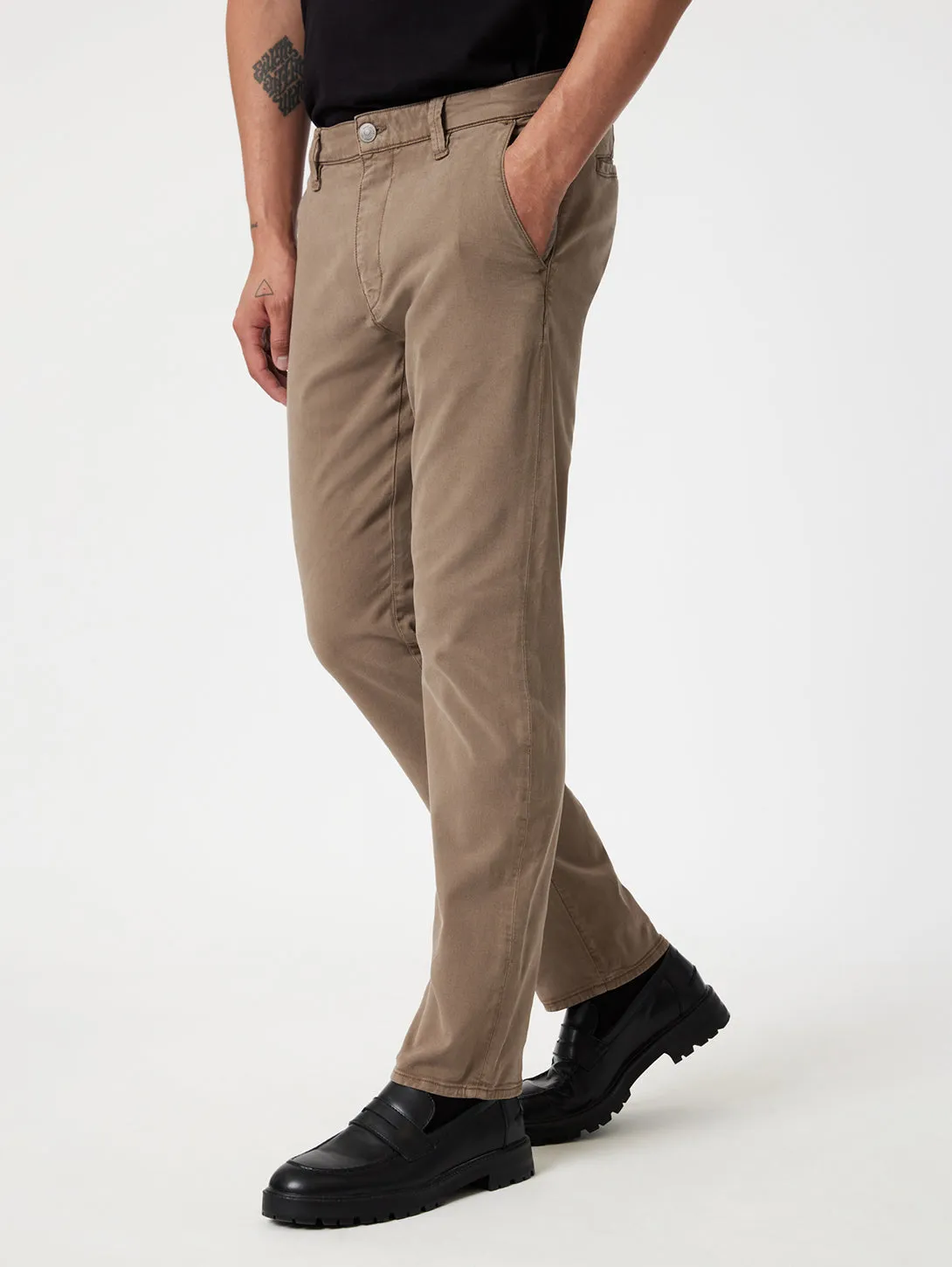 Milton Luxe Twill Pant - Oak Mavi Clothing