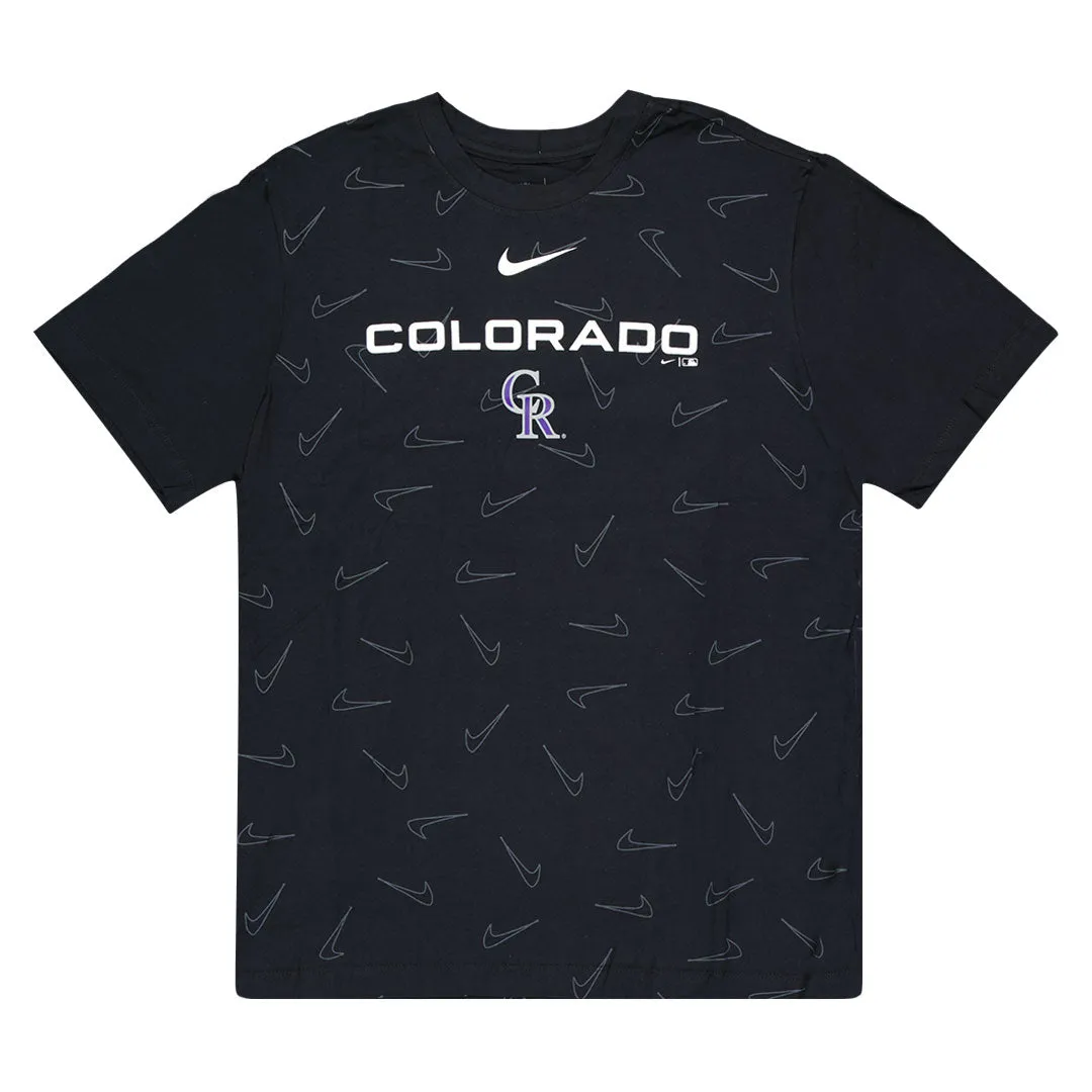MLB - Men's Colorado Rockies Short Sleeve Logo T-Shirt (NKGW 00A DNV 01R)