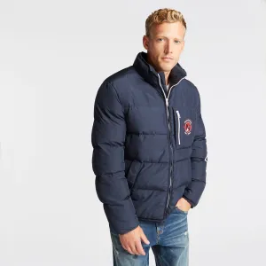 Nautica Men's Big & Tall Tempasphere Water-Resistant Puffer Navy Nautica