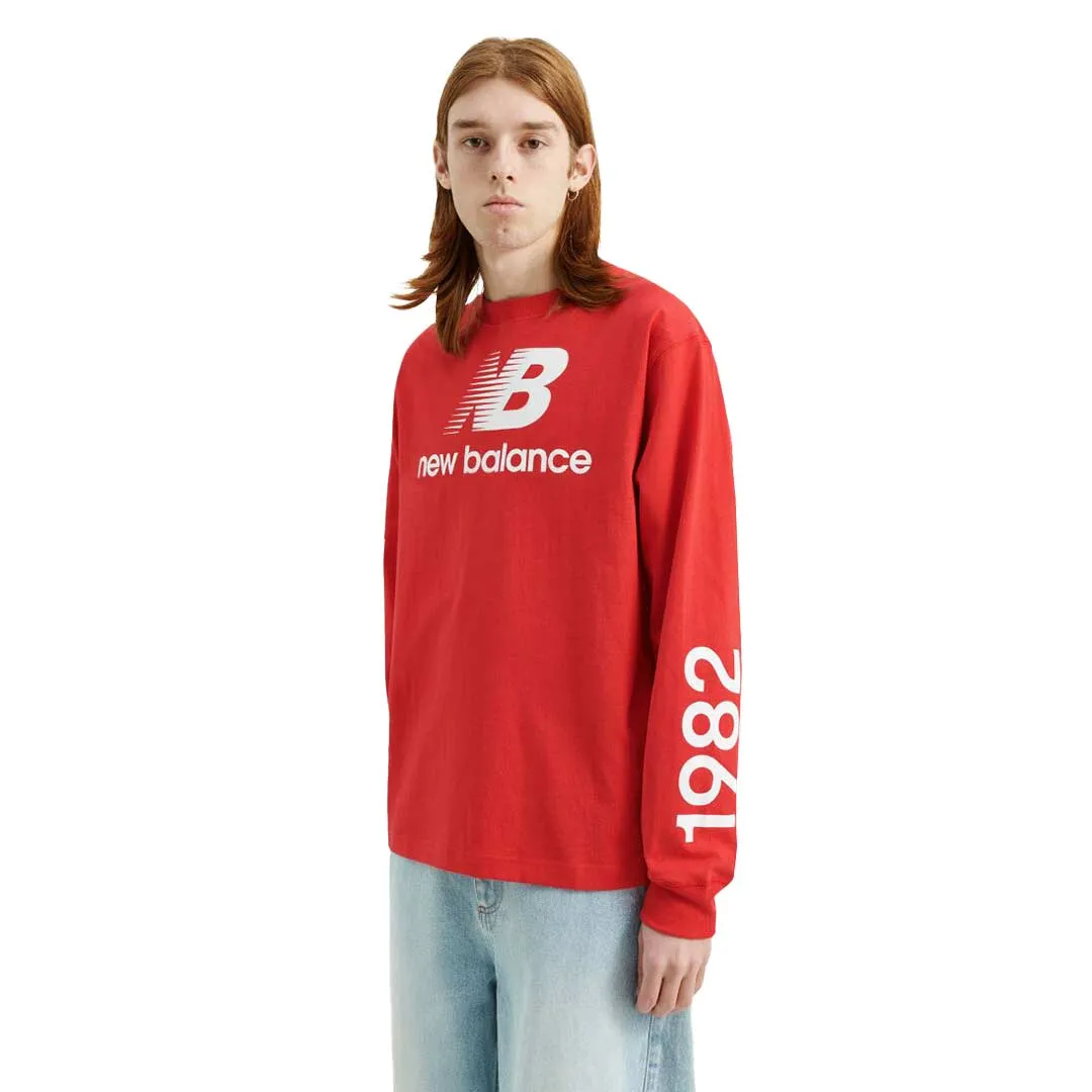 New Balance - Men's MADE In USA Long Sleeve T-Shirt (MT21548 TRE)