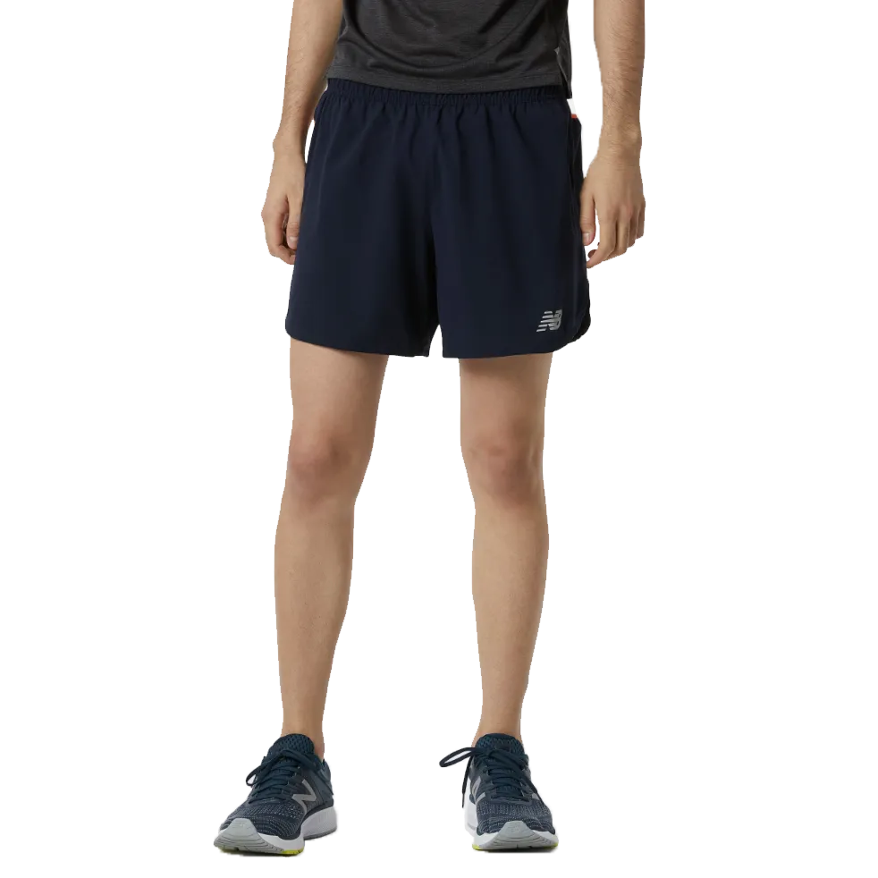 New Balance Men's Printed Impact Run Short 5"