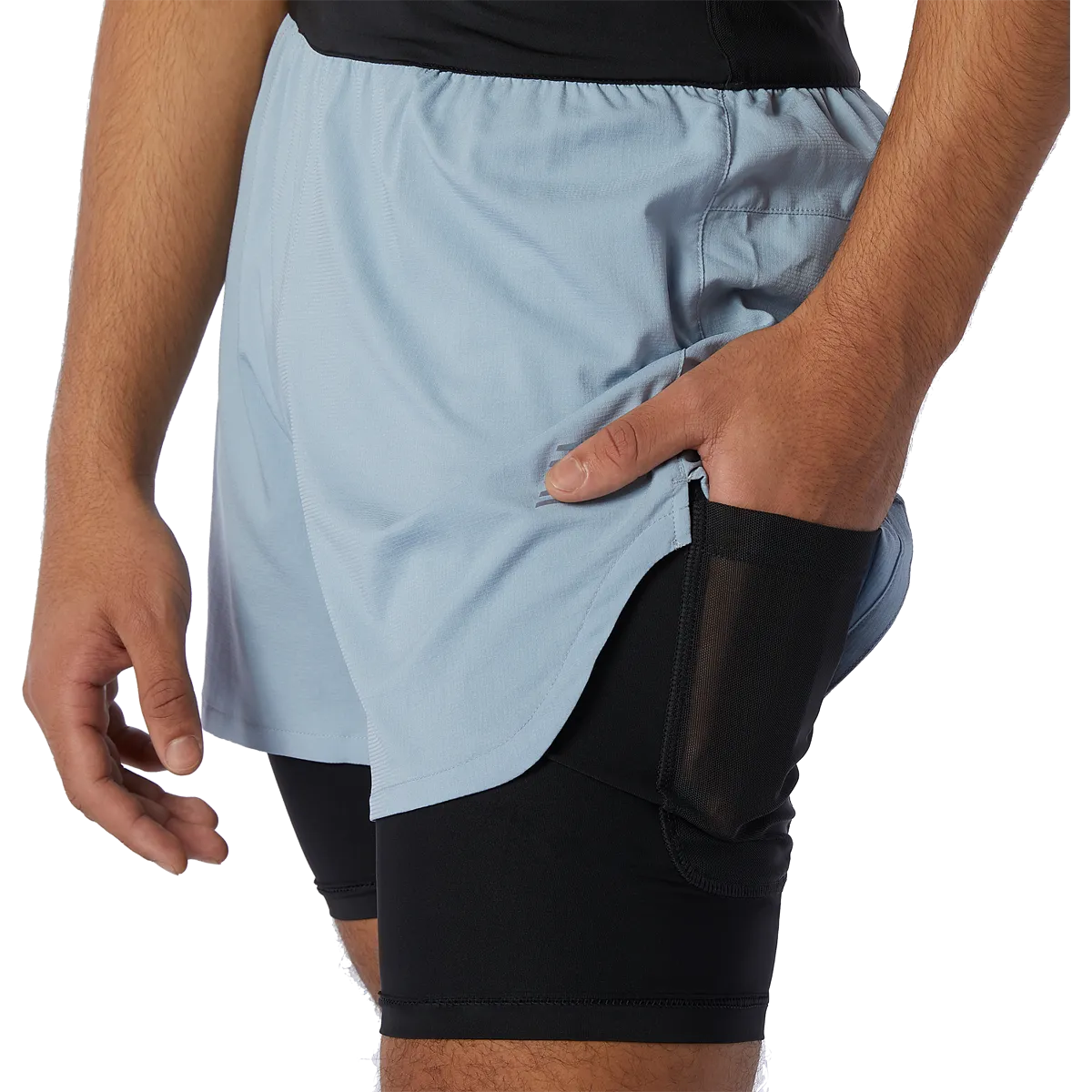New Balance Men's Q Speed 2-in-1 Short 5"