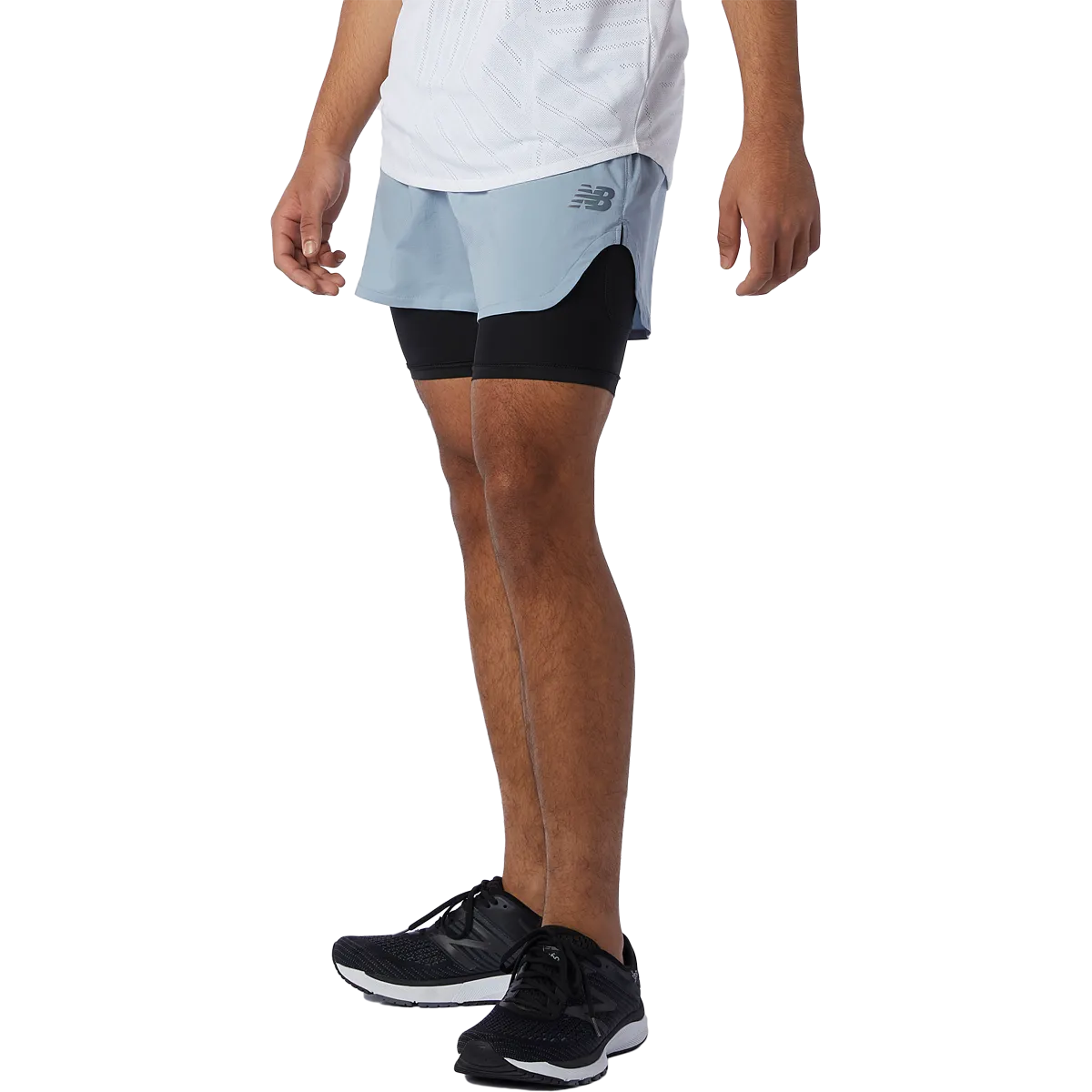 New Balance Men's Q Speed 2-in-1 Short 5"