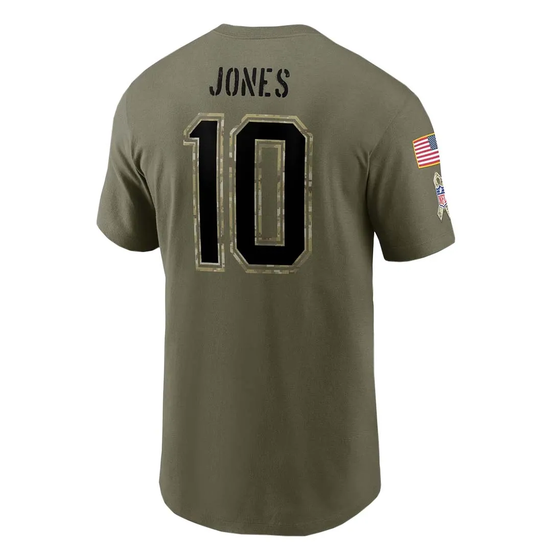 NFL - Men's New England Patriots Mac Jones Salute to Service T-Shirt (N199 2DH F3L 001)