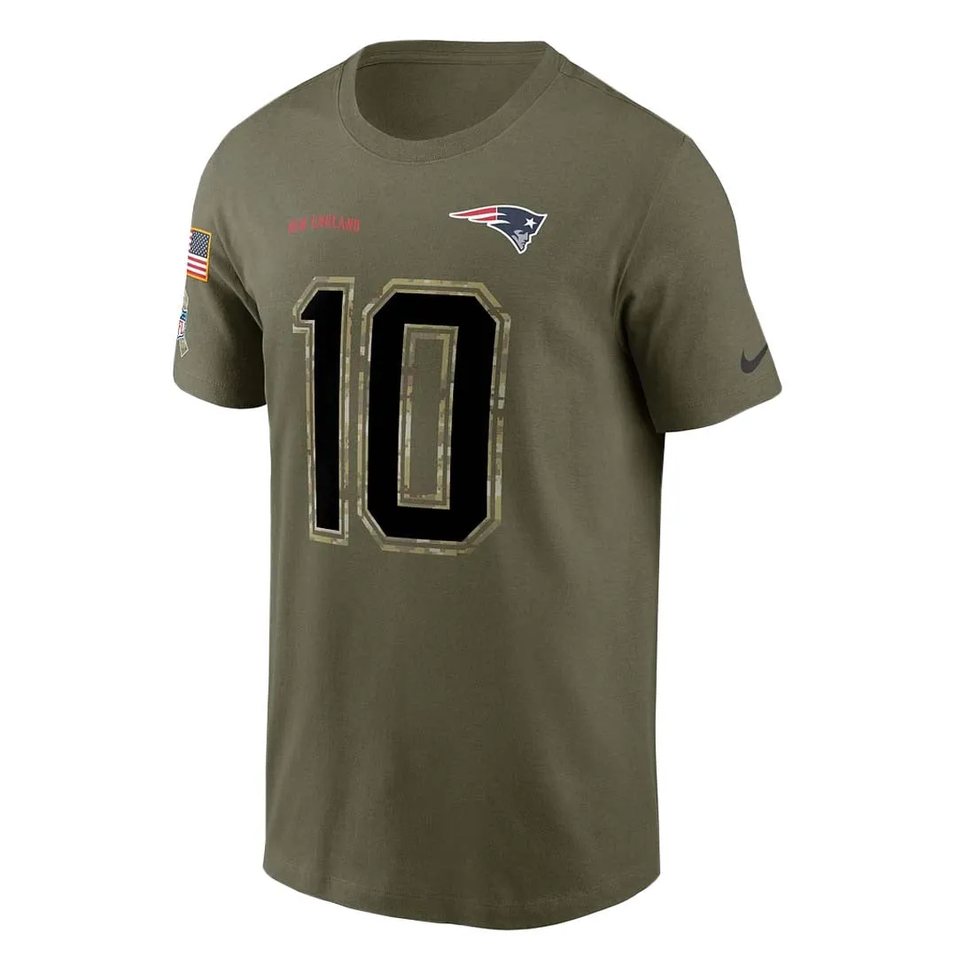 NFL - Men's New England Patriots Mac Jones Salute to Service T-Shirt (N199 2DH F3L 001)
