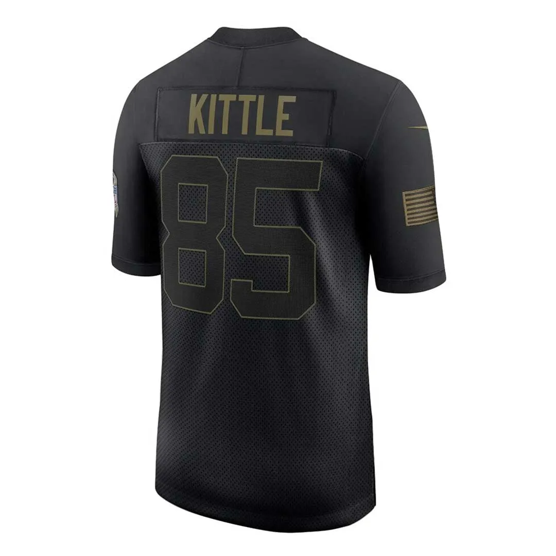 NFL - Men's San Francisco 49ers George Kittle Salute To Service Limited Jersey (33NM NSTS F3T A1C)