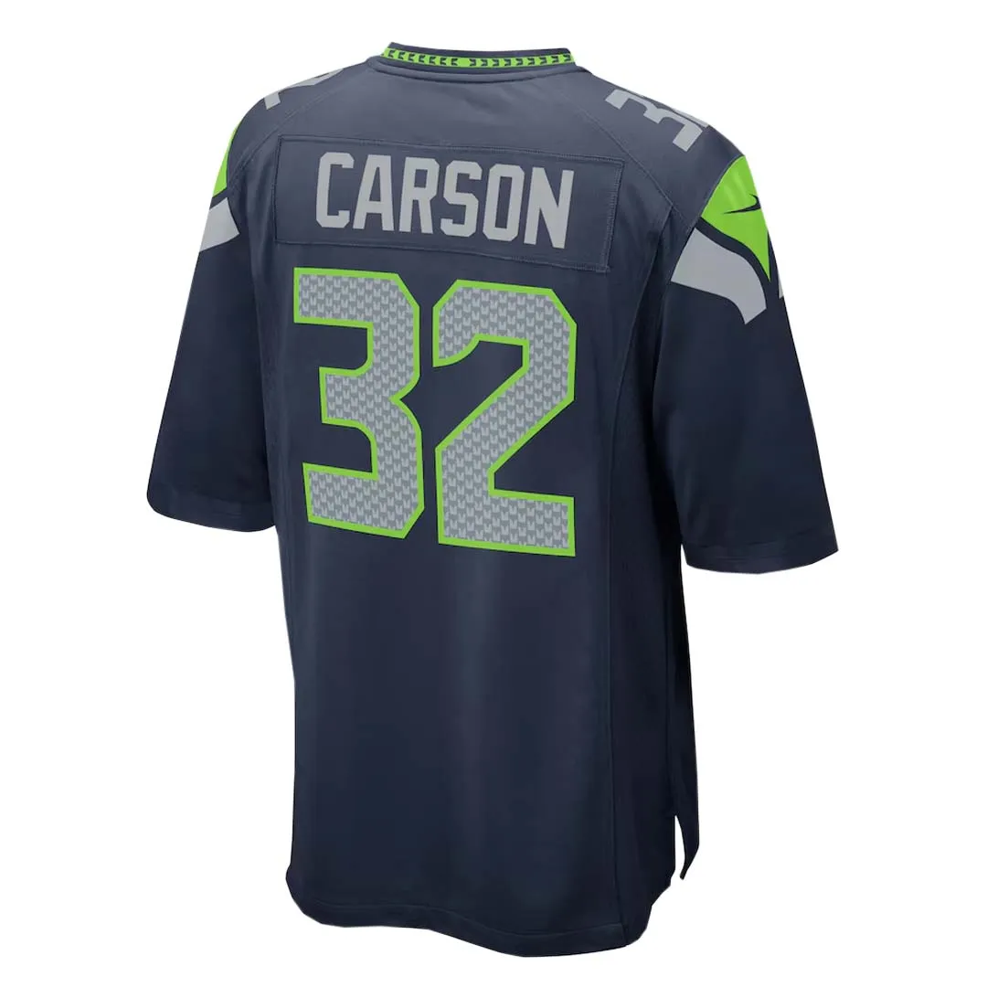 NFL - Men's Seattle Seahawks Chris Carson Game Jersey (67NM SSGH 78F 2NG)