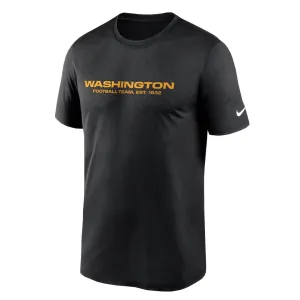 NFL - Men's Washington Commanders Legend Team Performance T-Shirt (N922 00A RSK CX5)