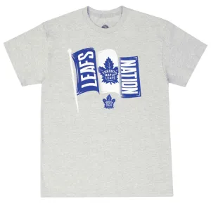 NHL - Men's Maple Leafs Flag T-Shirt (NHXX26LMSC1A1PB 06GRH)