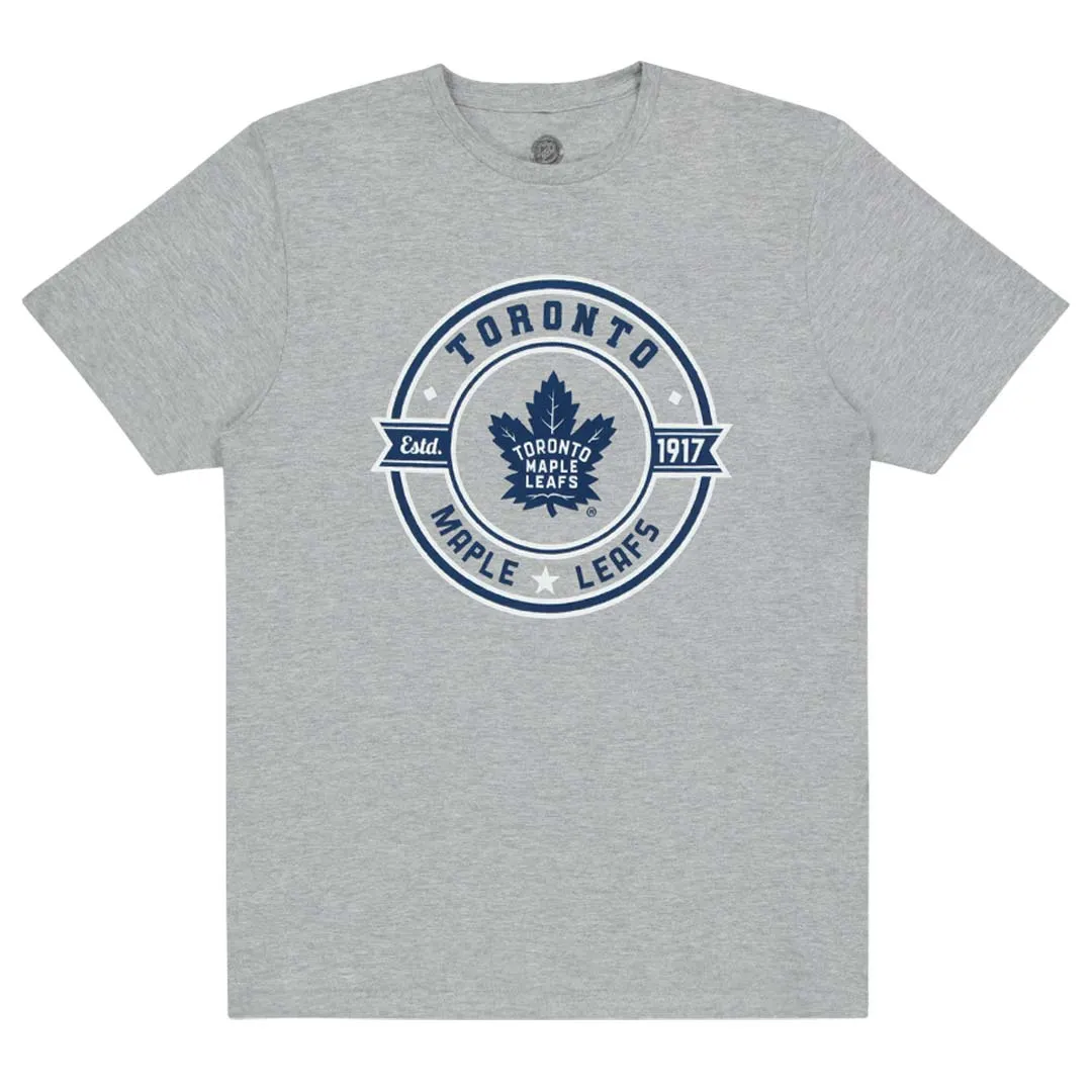 NHL - Men's Toronto Maple Leafs Stick To Stick T-Shirt (NHXX2BMMSC3A1PB)