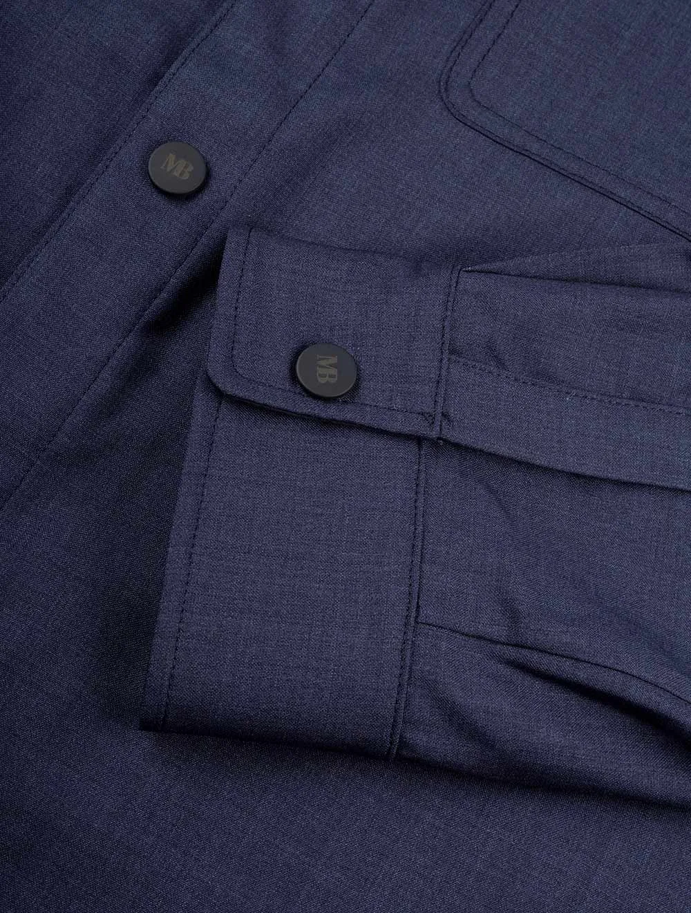 Overshirt Blue