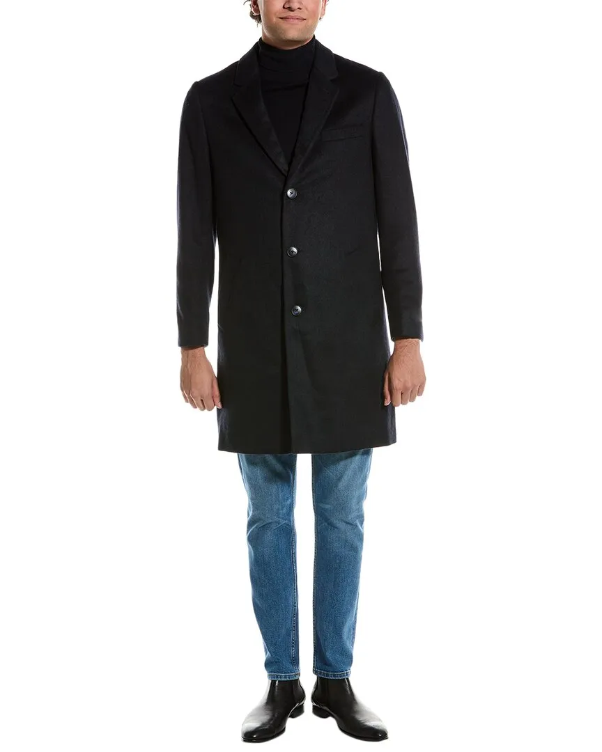 Paisley & Gray Notch Wool-Blend Topcoat