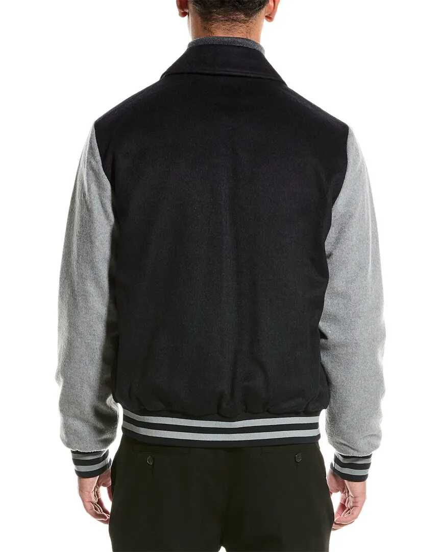 Paisley & Gray Wool-Blend Varsity Jacket