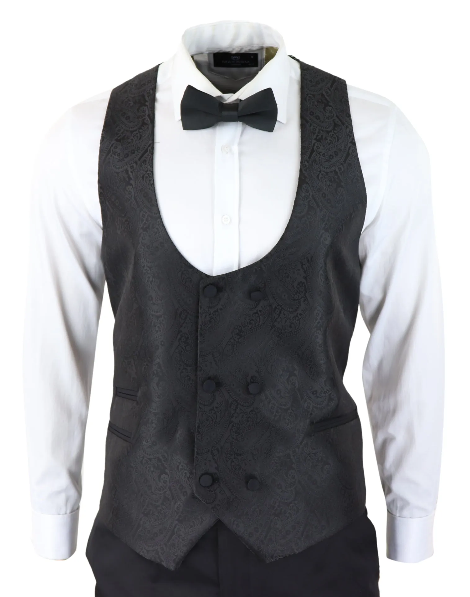 Paisley Tuxedo Blazer Waistcoat Jacket