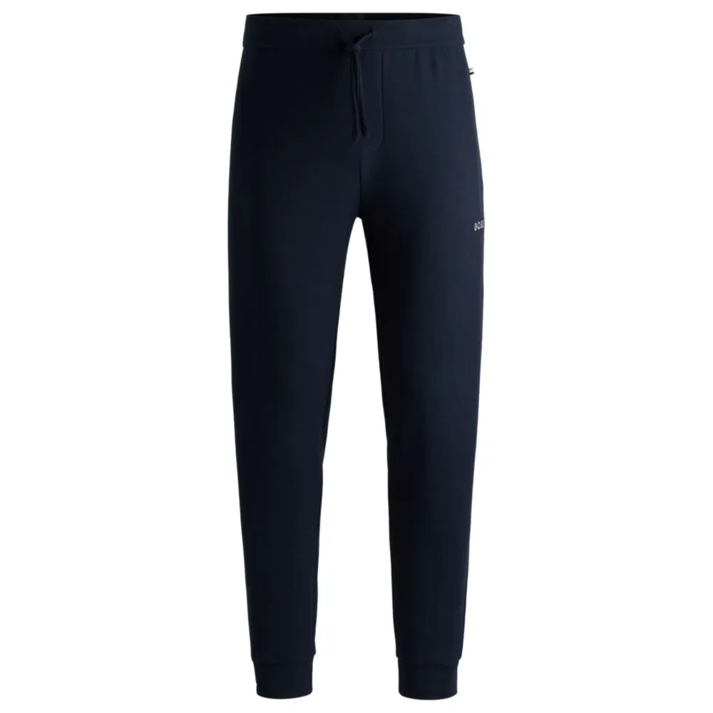 Pajama bottoms with embroidered logo