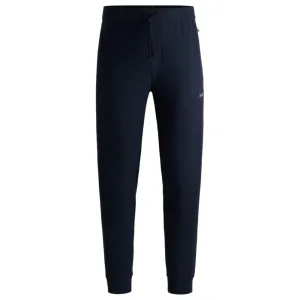 Pajama bottoms with embroidered logo